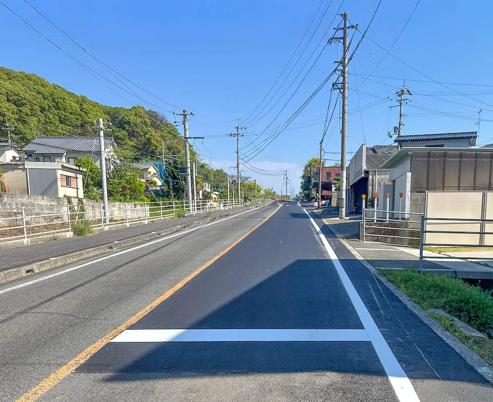 完成した道路