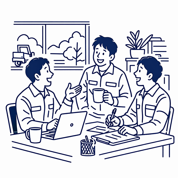 社風のイラスト
