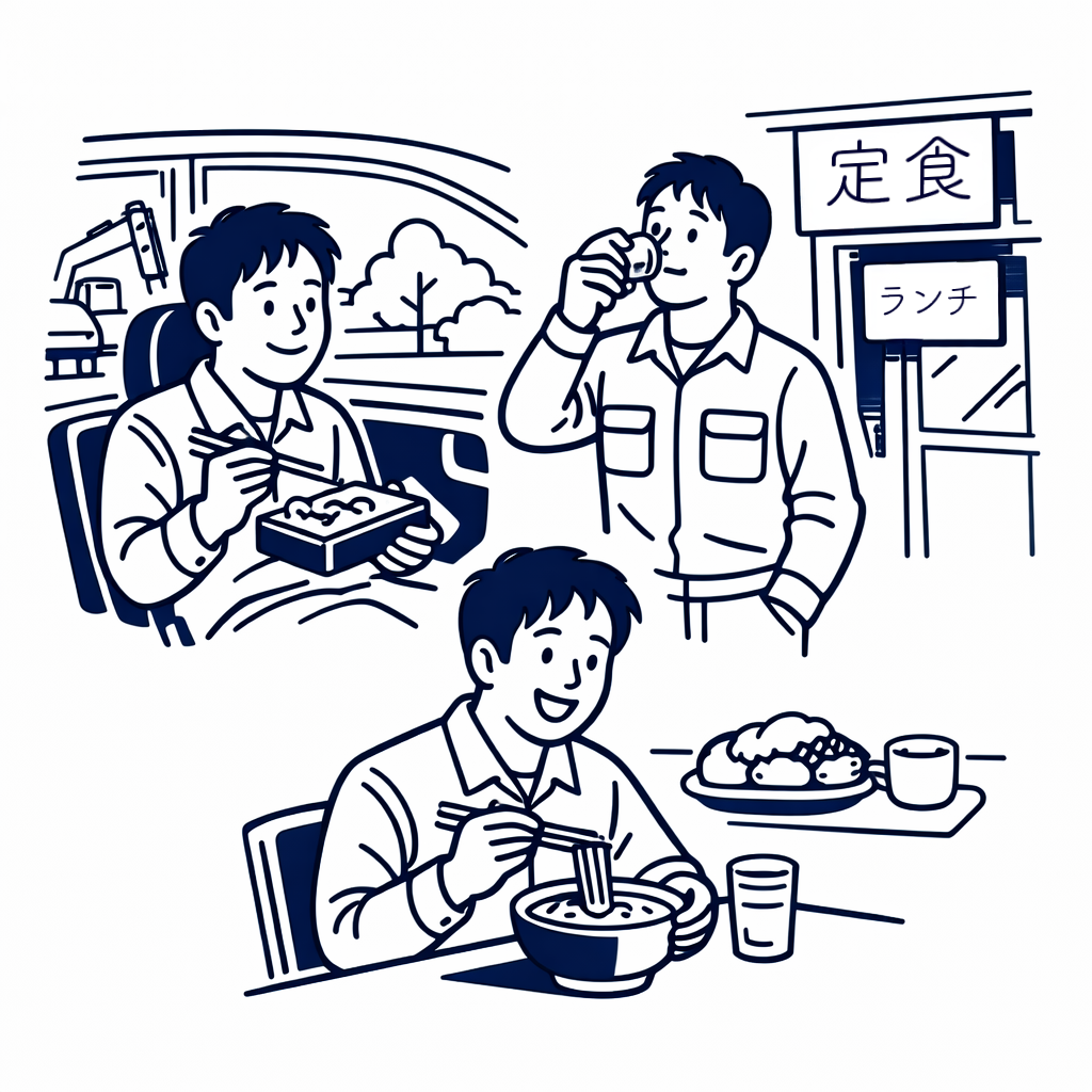 休憩のイラスト